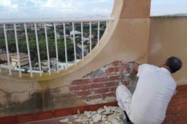Repair of building in Campoamor