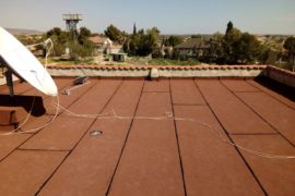 Impermeabilización de terraza en El Valle del Sol